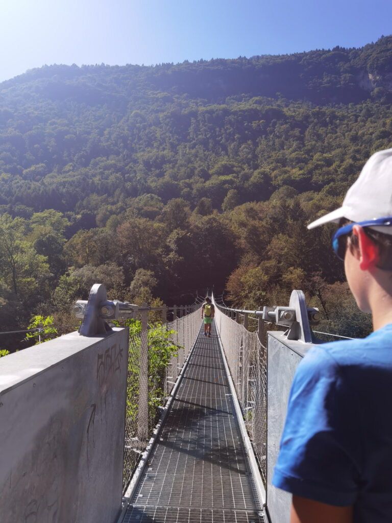 Die Ponte Tibetano am Tennosee