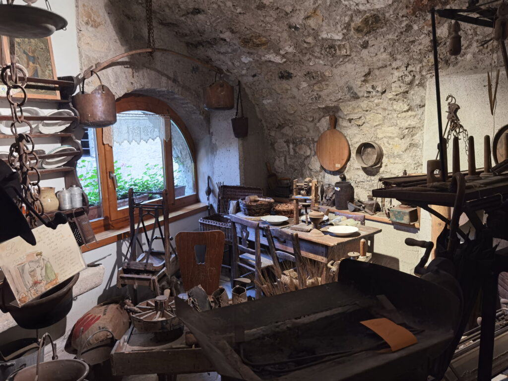 Das Museum in Canale di Tenno - historische Stücke aus der bäuerlichen Zeit